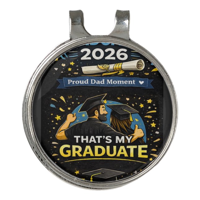 That’s My Graduate Golf Hat Clip (Front)