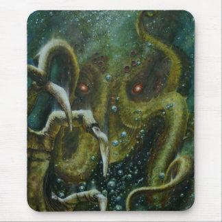 That which is not dead may eternal lie, and with s mouse pad