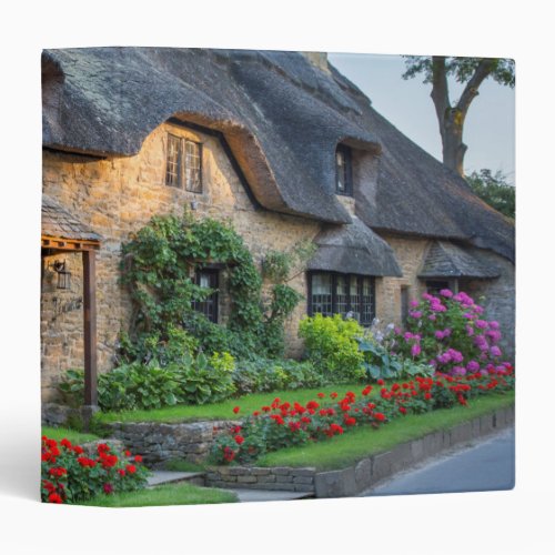 Thatch roof cottage in England Binder
