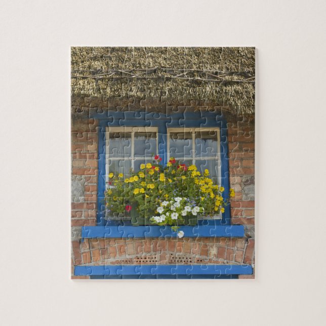 Thatched cottage, Adare, County Limerick, Jigsaw Puzzle (Vertical)