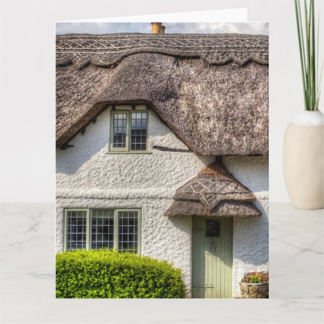 Thatched Cottage Detail Card (Front)