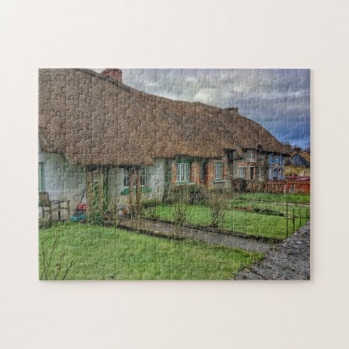 Thatched Cottages Adare Ireland Puzzle