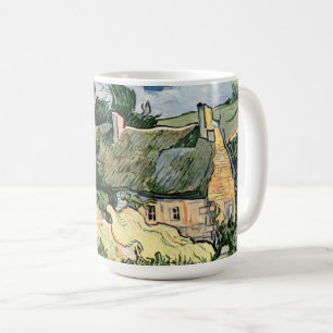 Thatched Cottages at Cordevill Vincent van Gogh Coffee Mug
