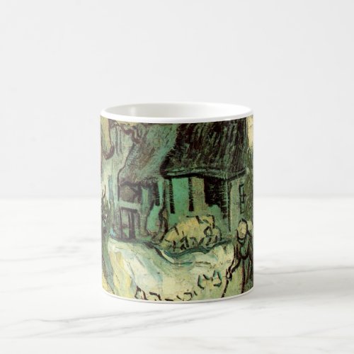 Thatched Cottages in Jorgus by Vincent van Gogh Coffee Mug