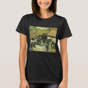 Thatched Cottages in Jorgus by Vincent van Gogh T-Shirt