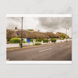 "Thatched Cottages, Ireland" postcards
