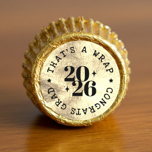 That's a Wrap Graduation Party Class Of Gold Reese's Peanut Butter Cups