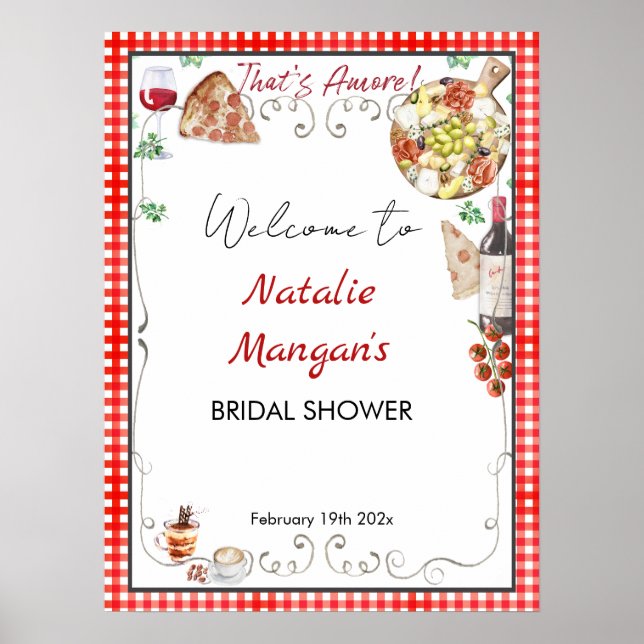 That's Amore Bridal Shower 2  Poster (Front)
