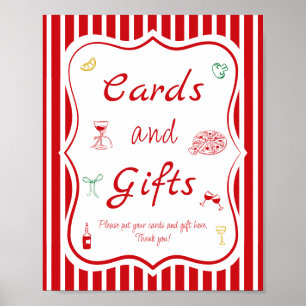 That's Amore Bridal Shower Cards & Gifts  Poster