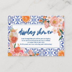 Thats Amore Bridal Shower Gifts display shower Enclosure Card