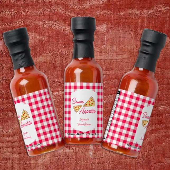 That's Amore Bridal Shower Hot Sauces (Creator Uploaded)