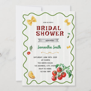 That's Amore Bridal Shower invitation
