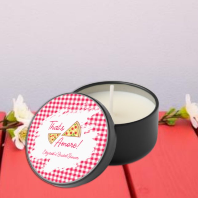 That's Amore Bridal Shower Mini Candle Favors (Creator Uploaded)
