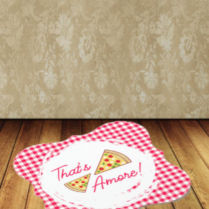 That's Amore Bridal Shower Paper Coaster
