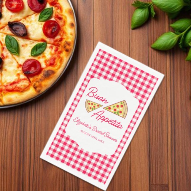 That's Amore Bridal Shower Paper Guest Towels (Creator Uploaded)