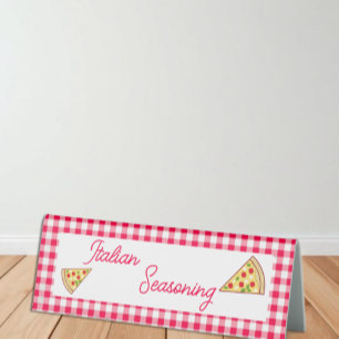 That's Amore Bridal Shower Table Tent