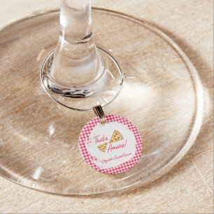 That's Amore Bridal Shower Wine Charm