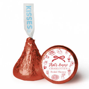 That's Amore Hand Drawn Italian Bridal Shower Hershey®'s Kisses®