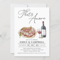 That's Amore Invitation