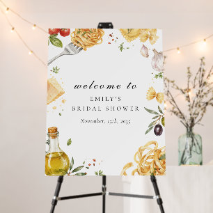 That's Amore Italian Bridal Shower Welcome Sign
