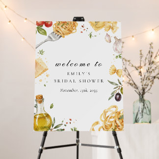 That's Amore Italian Bridal Shower Welcome Sign