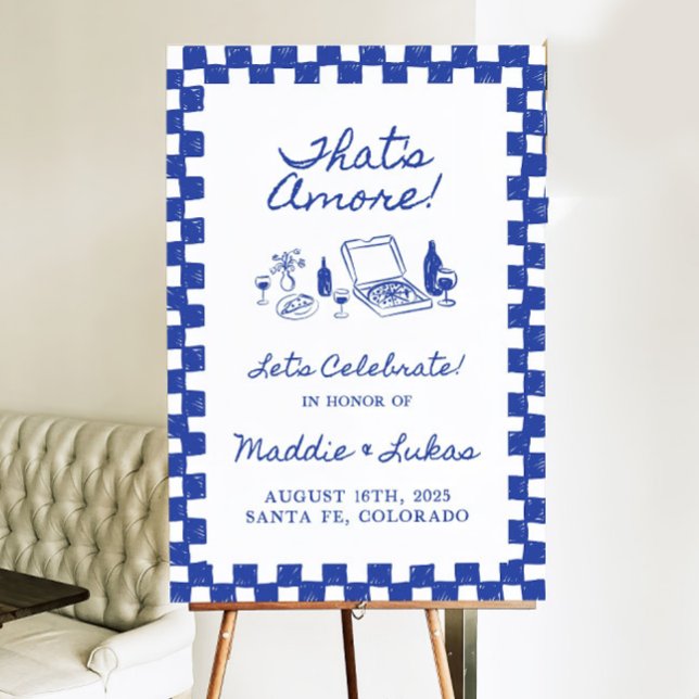 Thats Amore Italian Dinner Party Welcome Sign Temp (Creator Uploaded)