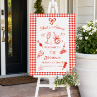 That's Amore Italian Food Welcome Foam Boards