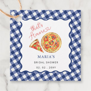 Thats Amore Italian Pizza Party Bridal Shower Favor Tags