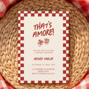 That's Amore Italian vintage Bridal Shower