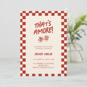 That's Amore Italian vintage Bridal Shower