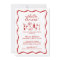 That's Amore Italian Wavy Border Bridal Shower