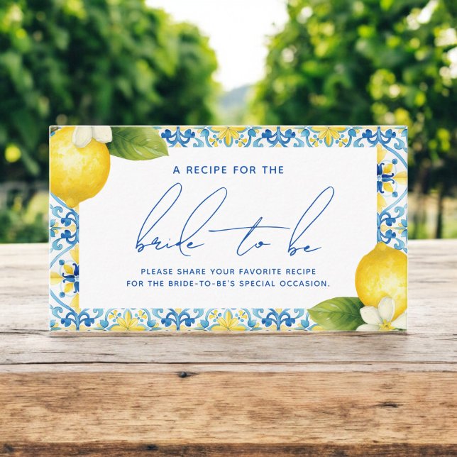 That's Amore Recipe for the Bride to Be Enclosure Card (Creator Uploaded)