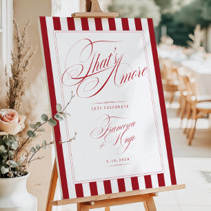 That's Amore Rehearsal Dinner Sign Template, Rehea