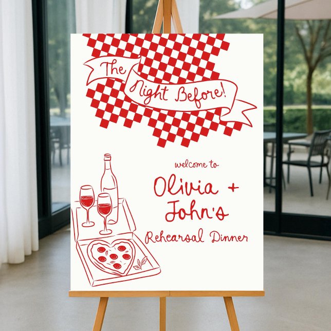 That's Amore Rehearsal Dinner Welcome Sign, That's Foam Board (Creator Uploaded)