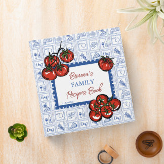 That's amore tomato Italian recipe book 3 Ring Binder