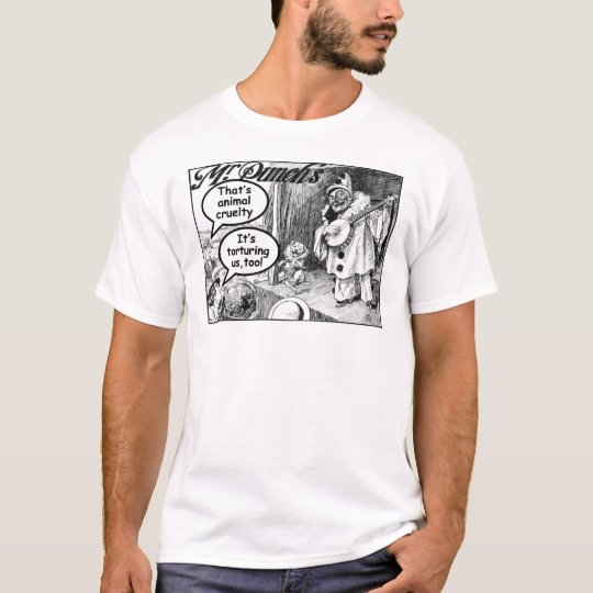 That's Animal Cruelty (Evil Banjo Clown) T-Shirt