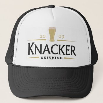 That's Arthur Guinness Talking Trucker Hat by kingkaoa at Zazzle