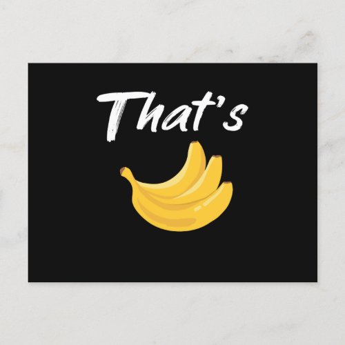Thats Banana Fruit Fruit Postcard