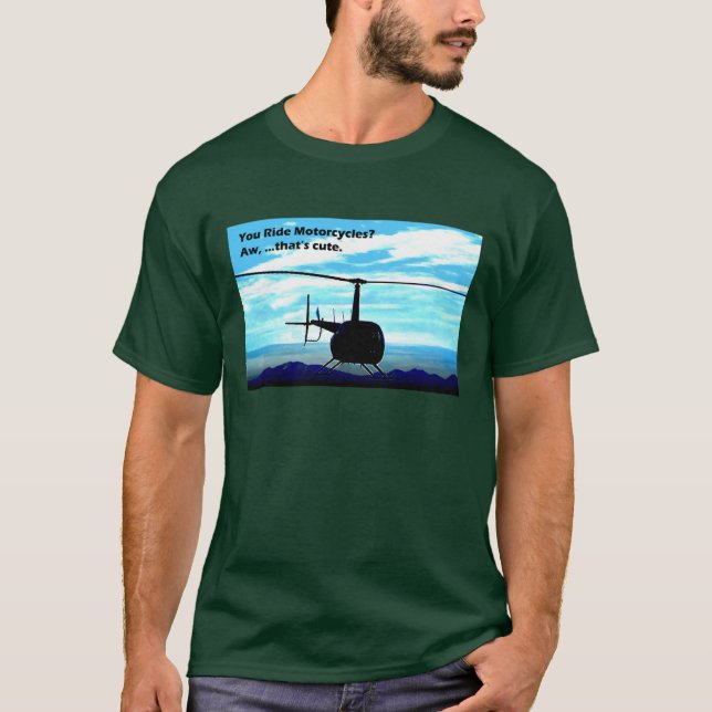 That's Cute Helicopter T-Shirt (Front)