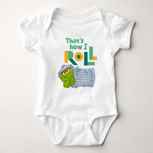 That's How I Roll Baby Bodysuit (Front)