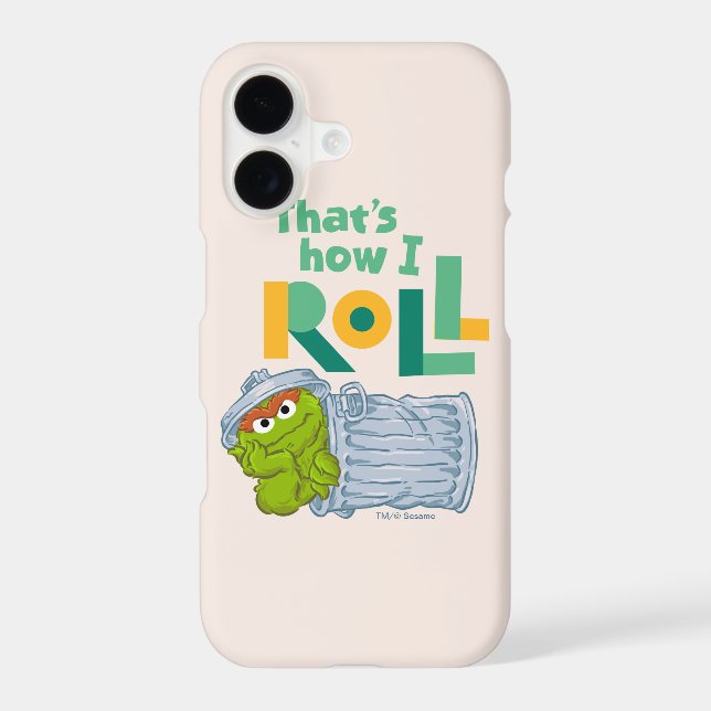 That's How I Roll Iphone Case (Back)