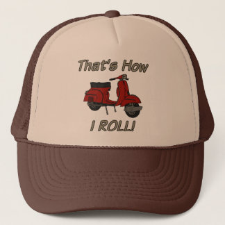 That's How I Roll Moped Trucker Hat