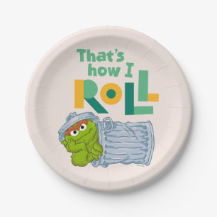 That's How I Roll Paper Plates