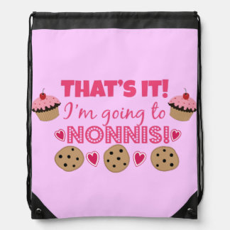 That's it! I'm going to Nonni's! Drawstring Bag
