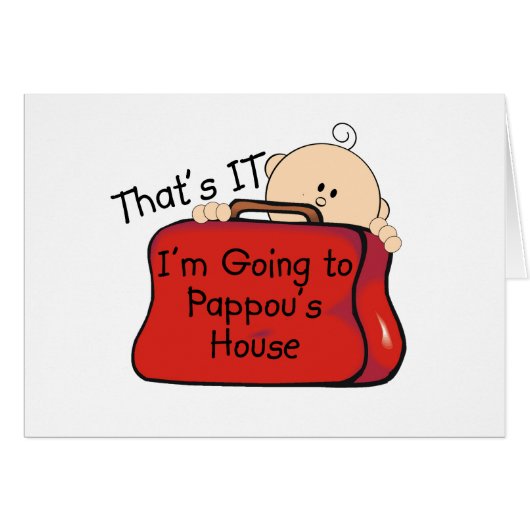 That's it Pappou Cards (Front Horizontal)