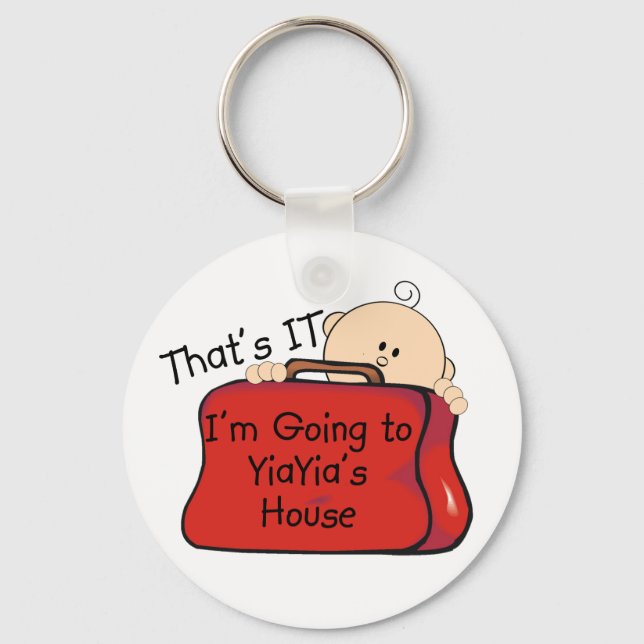That's it YiaYia Keychain (Front)