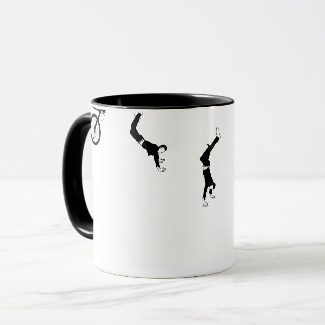That's Just How I Roll - Funny Cycling Bike Quote Mug (Front Left)