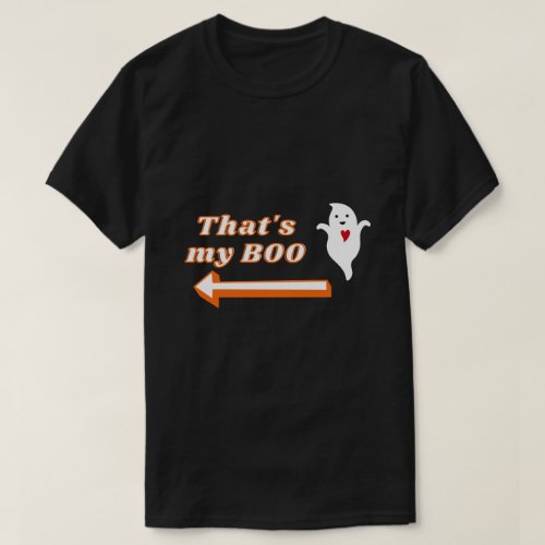 Thats My Boo Halloween Couple T_Shirt