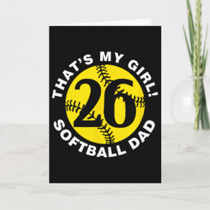 That's My Girl #26 Softll Dad Father's Day Fast Pi Card