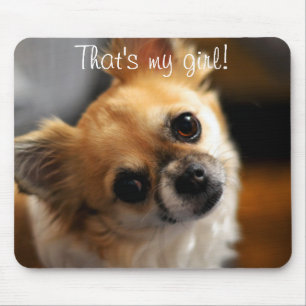 That's My Girl Cute Chihuahua Mouse Pad